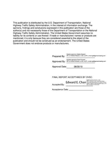 SAFETY COMPLIANCE TESTING FOR FMVSS NO. 214S 